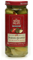 Pimento Stuffed Olives in Vermouth with Lemon Peel - Click Here for More Information 