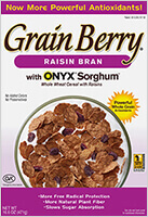 Grain Berry® Raisin Bran with ONYX Sorghum - Click Here for More Information 