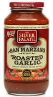 San Marzano Roasted Garlic Pasta Sauce - Click Here for More Information 