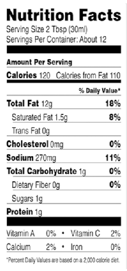 Nutrition Information