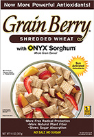Grain Berry® Shredded Wheat with ONYX Sorghum - Click Here for More Information 