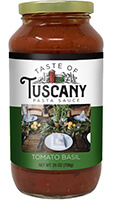 Taste of Tuscany Tomato Basil Pasta Sauce - Click Here for More Information 