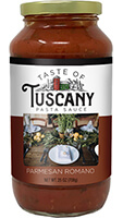 Taste of Tuscany Parmesan Romano Pasta Sauce - Click Here for More Information 